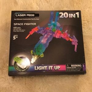 Laser Pegs Space Fighter